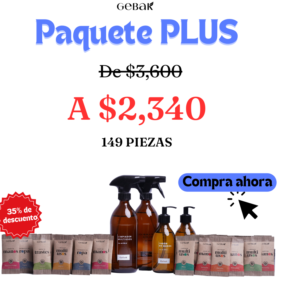 PAQUETE PLUS 35% OFF