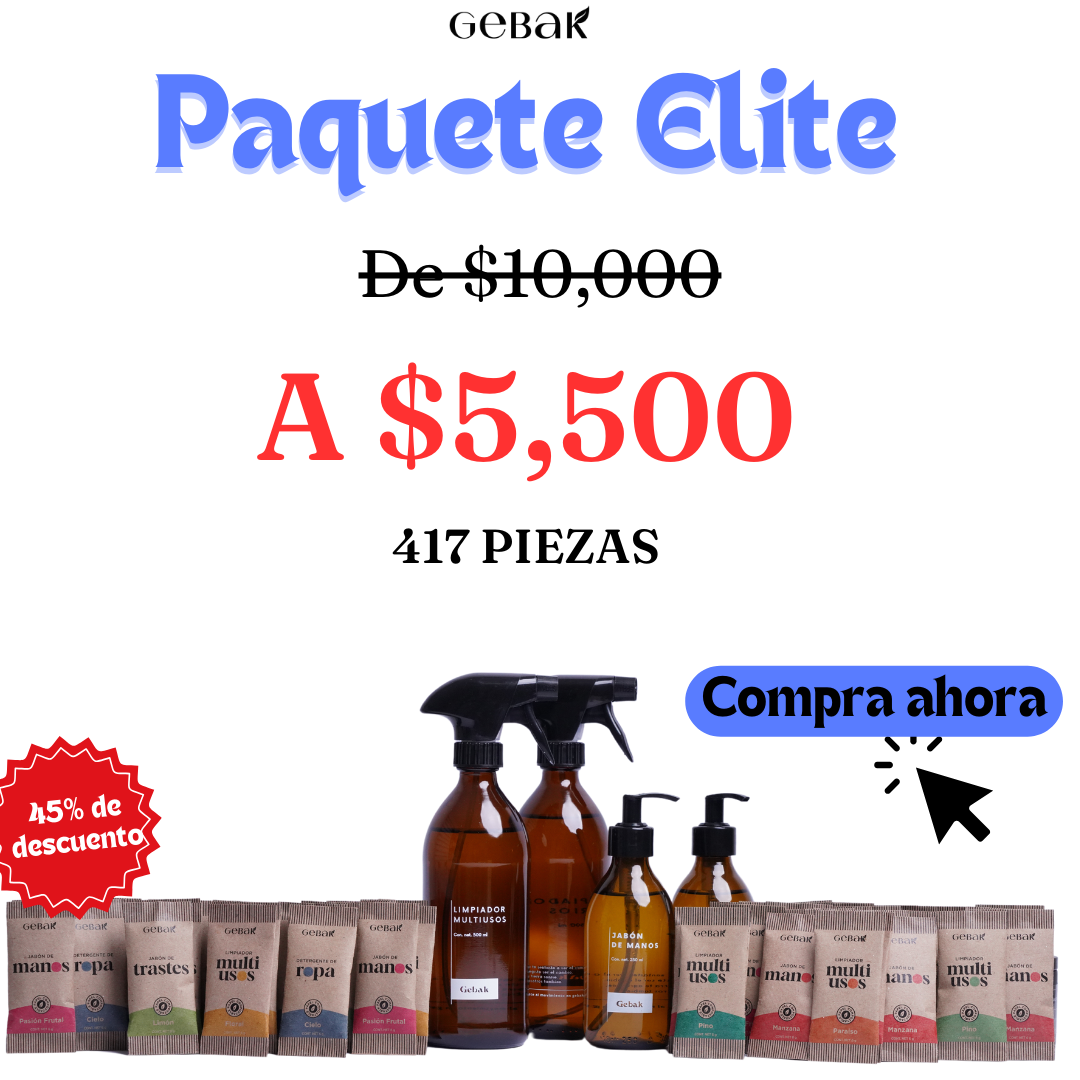 PAQUETE ELITE 45% OFF