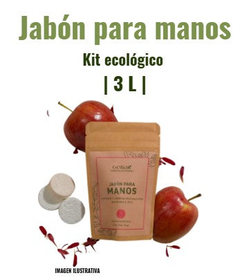 🖐️ Kit Ecológico Jabón para Manos | 3 L |